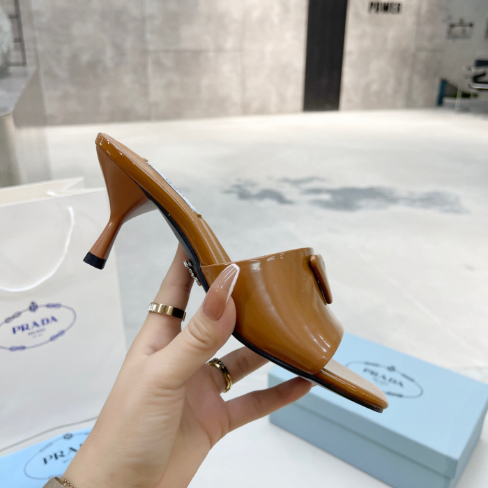 Prada Brushed Leather Pumps  Size 35-41 6-Color