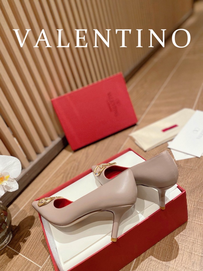 Valentino Vlogo Signature Slingback Pumps Size 35-41 4-Color