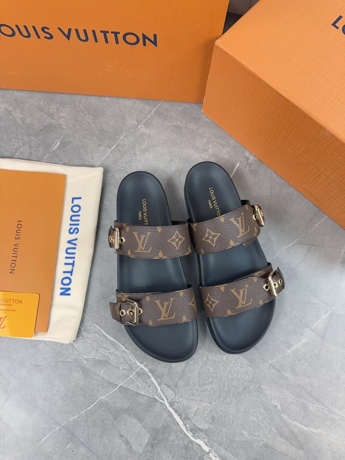 Louis Vuitton Slippers Size 36-45 6-Color