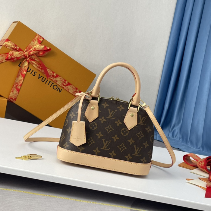 Louis Vuitton M53152 Alma Women Bags Size 23.5*17.5*11.5cm