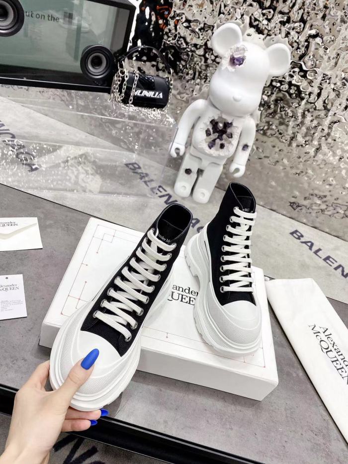 Alexander McQueen Tread Slick High Top Sneaker Size 35-45  4-Color