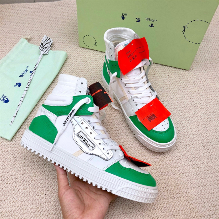 OFF White 3.0 Off Court Suede Canves Sneaker Size 35-45   11-Color
