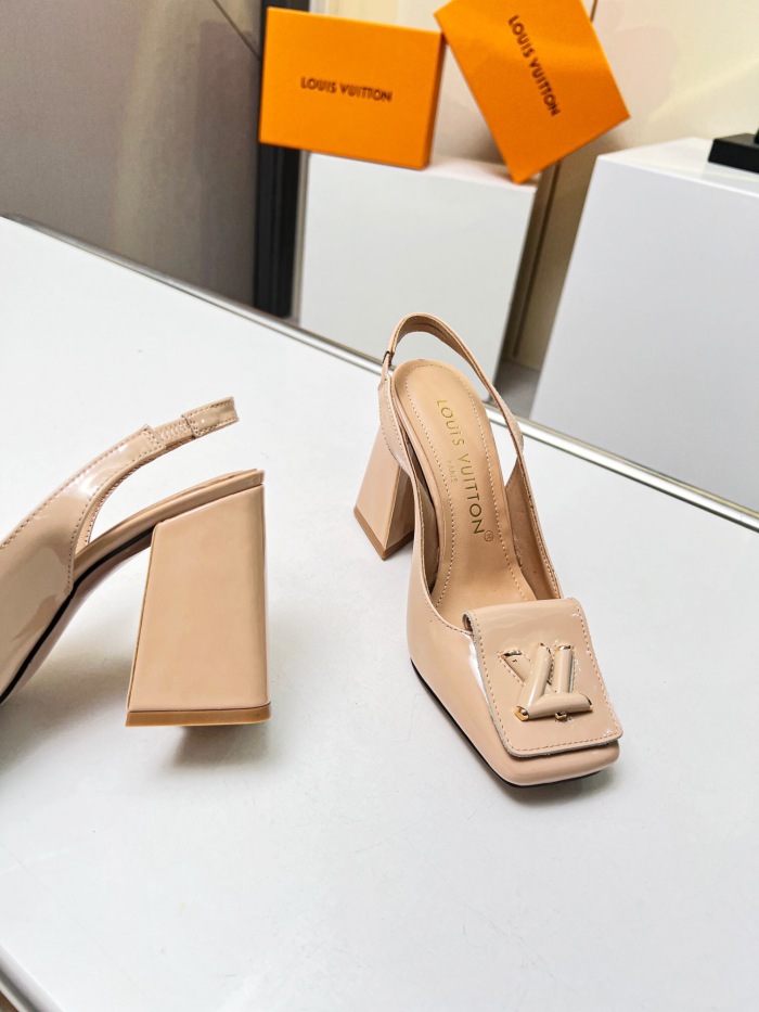 Louis Vuitton Shake Slingback Pumps Size 35-41 6-Color