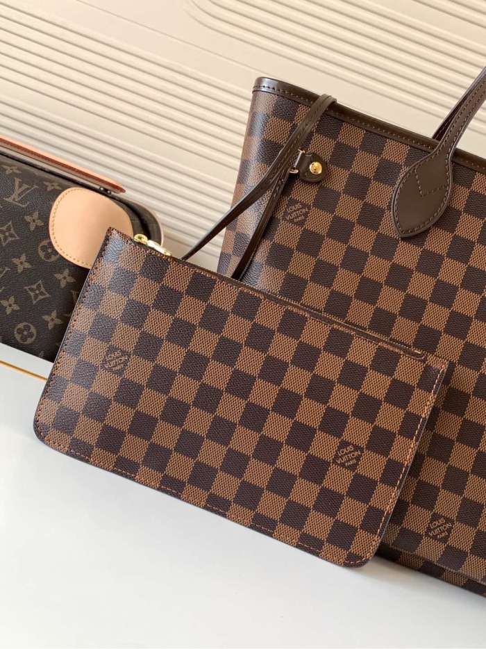 Louis Vuitton N40599 Neverfull MM Tote Bag  Size 31*28*14cm