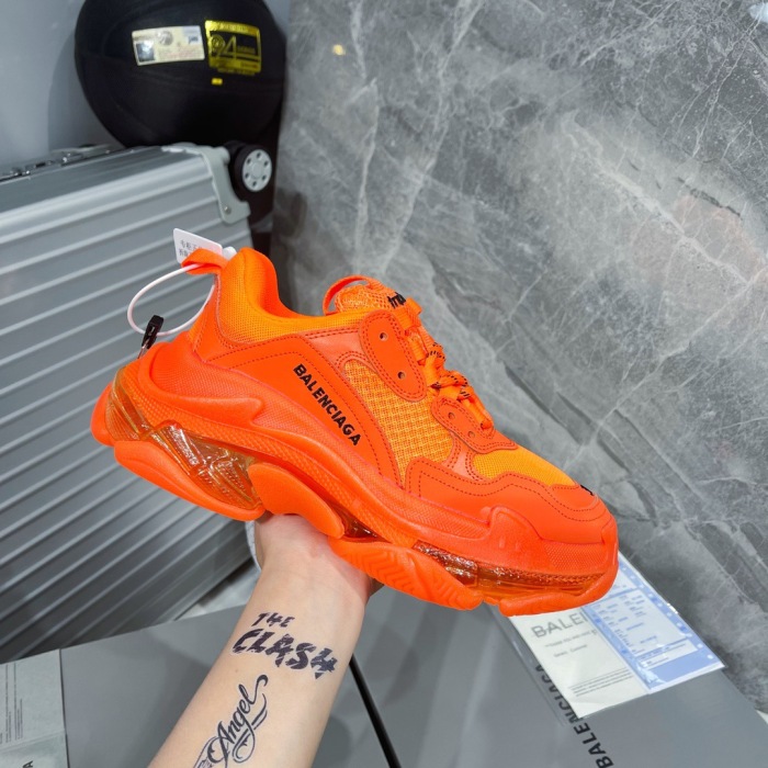 Balenciaga Triple S Clear Sole Sneaker Size 35-46  8-Color