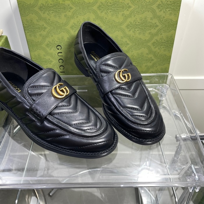 Gucci Loafers with Double G Size 35-41 2-Color