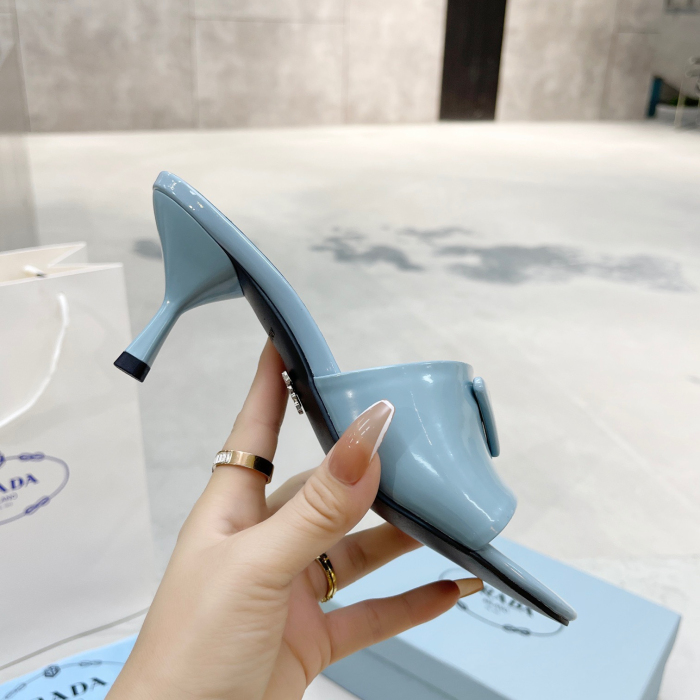 Prada Brushed Leather Pumps  Size 35-41 6-Color