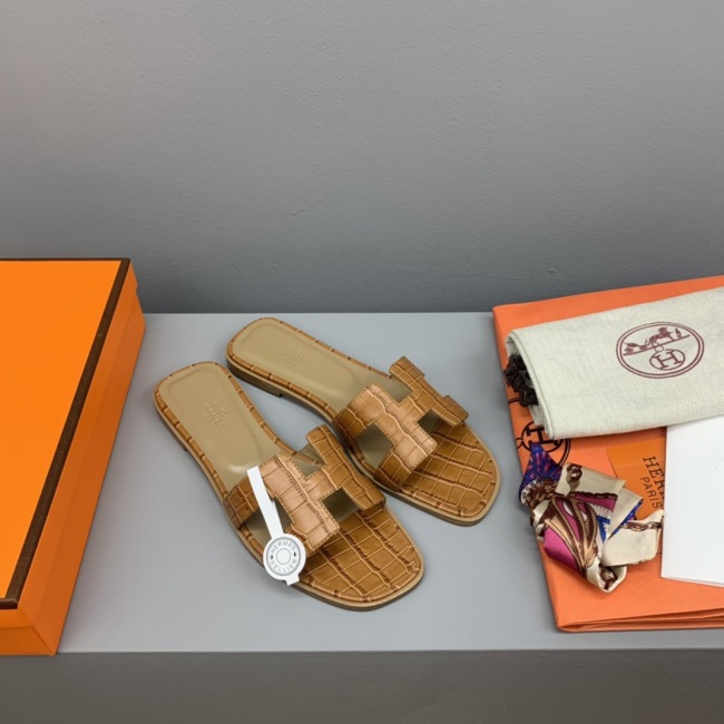 Hermes Oran Slippers Size 35-41  9-Color