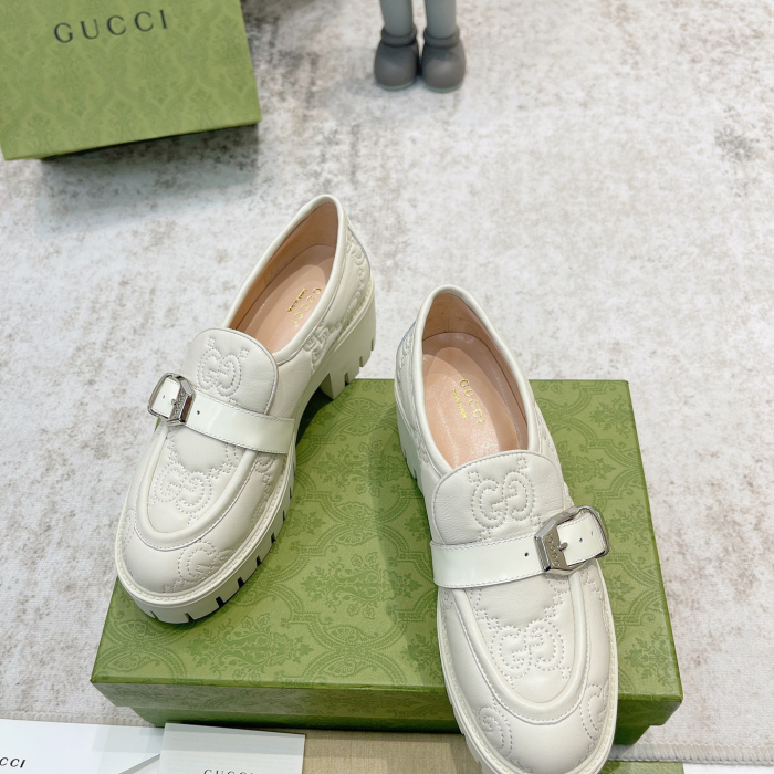Gucci GG Matelassé Loafers Size 35-41 2-Color
