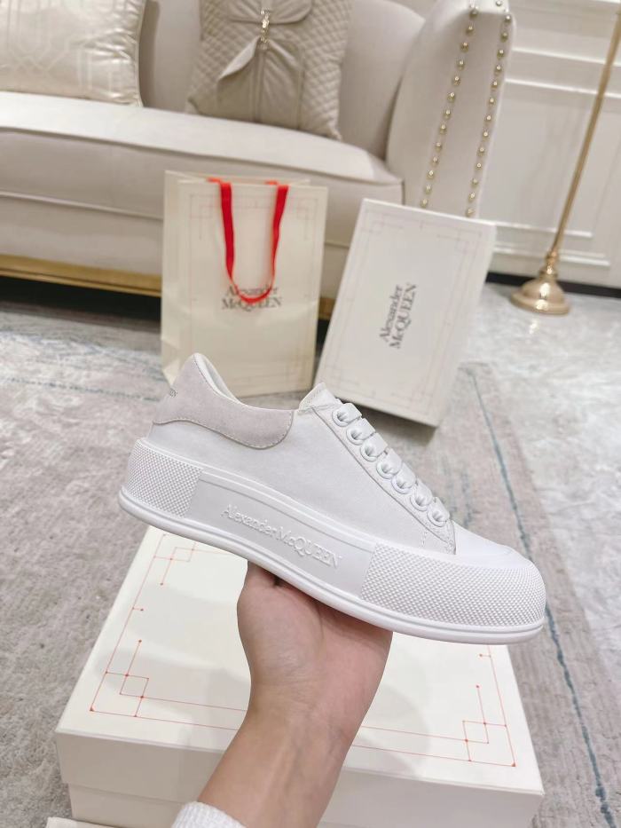 Alexander McQueen Deck Plimsoll Sneaker Size 35-45  2-Color