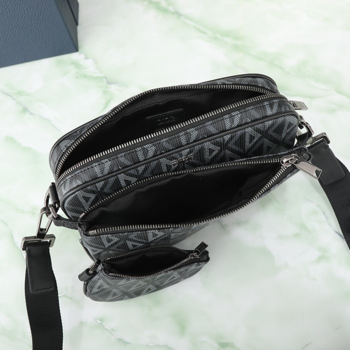 Dior CD Diamond Men Shoulder Bags Size 23*16.5*4cm