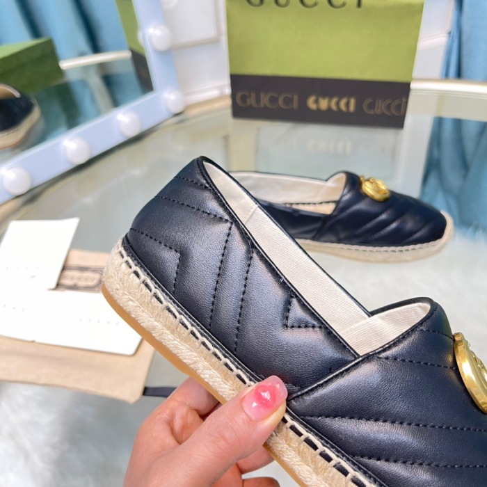 Gucci Espadrille with Double G Size 35-41 2-Color