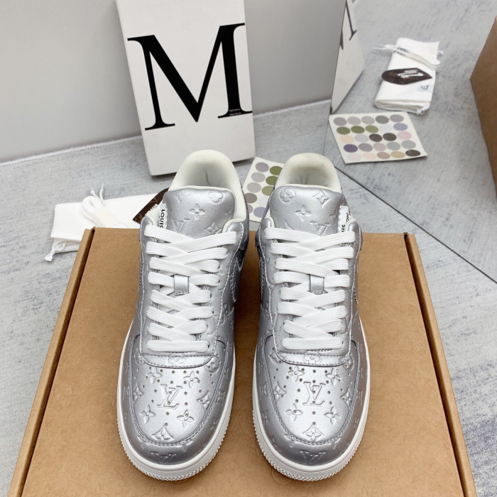 Louis Vuitton x Off White x Air Force 1 Sneaker Size 36-45   9-Color