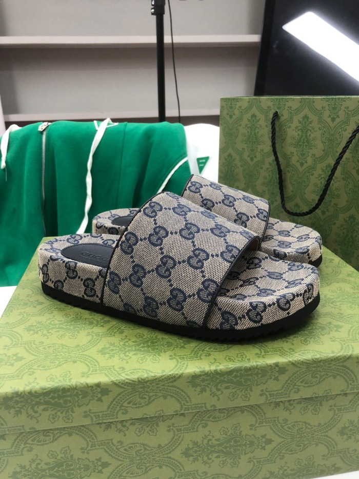 Gucci Platform Sandal Slippers Size 36-46