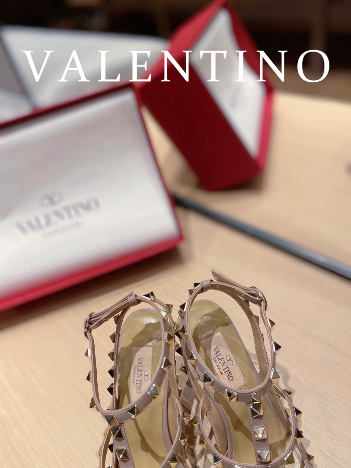 Valentino Rockstud Ankle Strap Pumps Size 35-41 11-Color