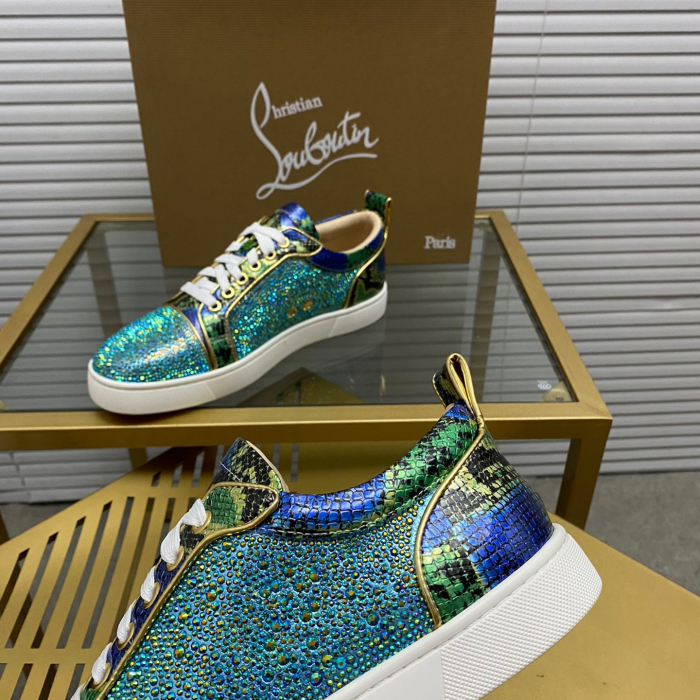Christian Louboutin Louis Junior Sneaker Size 36-46  9-Color