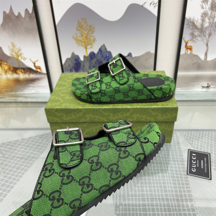 Gucci Sandal Slippers with Straps Size 39-46 5-Color