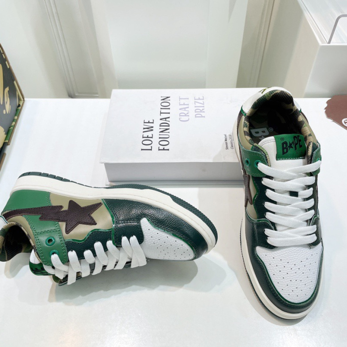 Bape SK8 STA Sneaker Size 36-45   8-Color