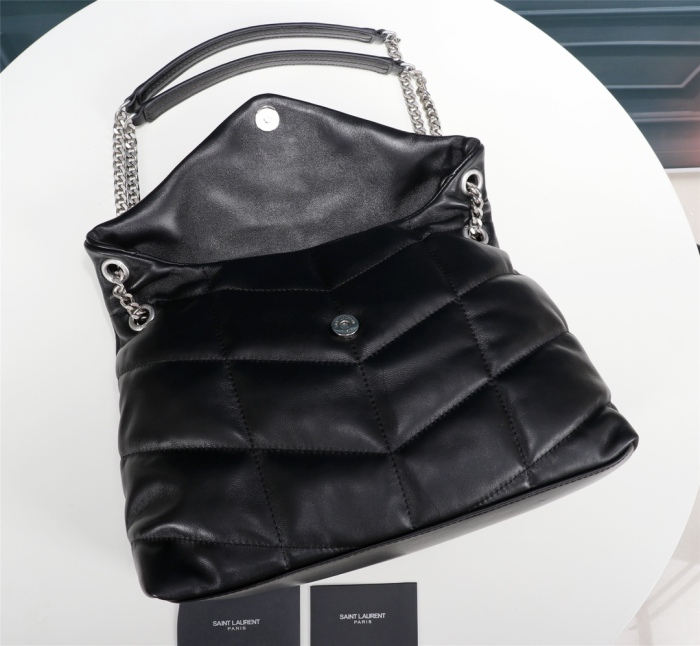 YSL Lou Lou Puffer Women Shoulder Bags Size 35*23*13cm