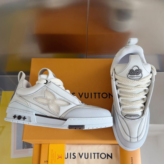 Louis Vuitton LV Skate Sneaker Size 40-46 4-Color