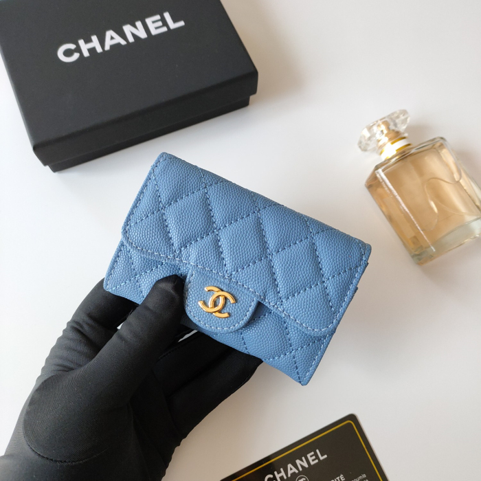 Chanel Card Holder Size 11*7.5*2cm 10-Color