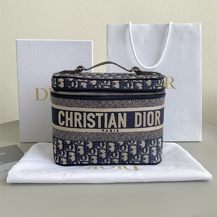 Dior Oblique Women Shoulder Bags Size 23.5*14*18.5cm