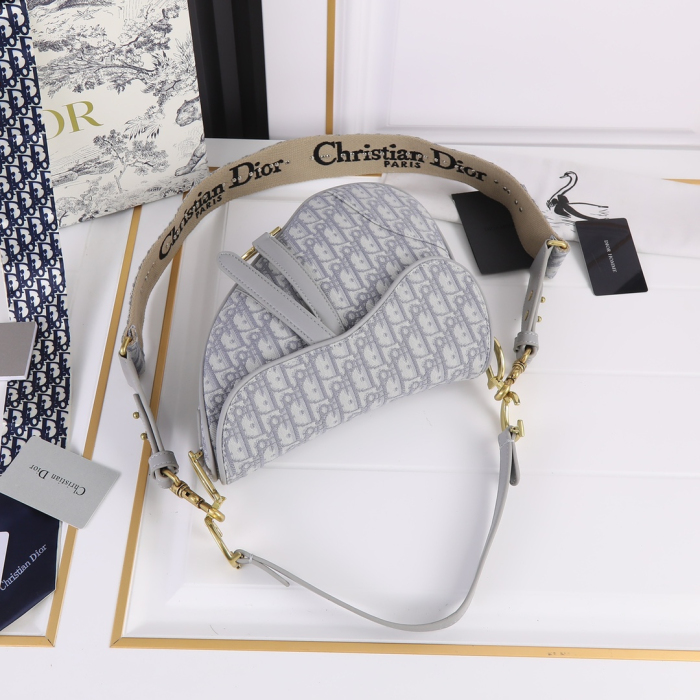 Dior Saddle Bags With Strap for Women Size 25.5*20*6.5cm