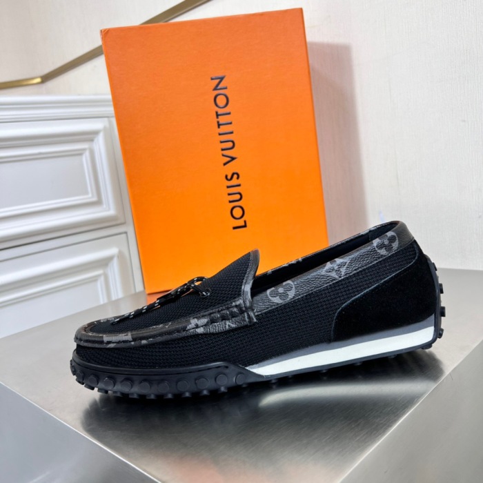 Louis Vuitton LV Racer Moccasin Loafers Size 39-45 4-Color