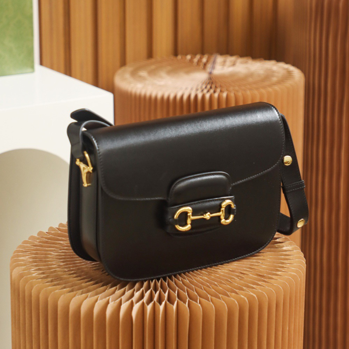 Gucci GG Horsebit 1955 Women Shoulder Bags Size 25*18*8cm