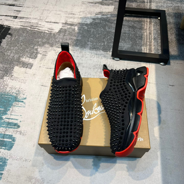 Christian Louboutin Spike Sock Sneaker Size 36-46 2-Color