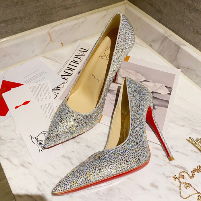 Christian Louboutin Kate Strass Pumps Size 35-41 12-Color