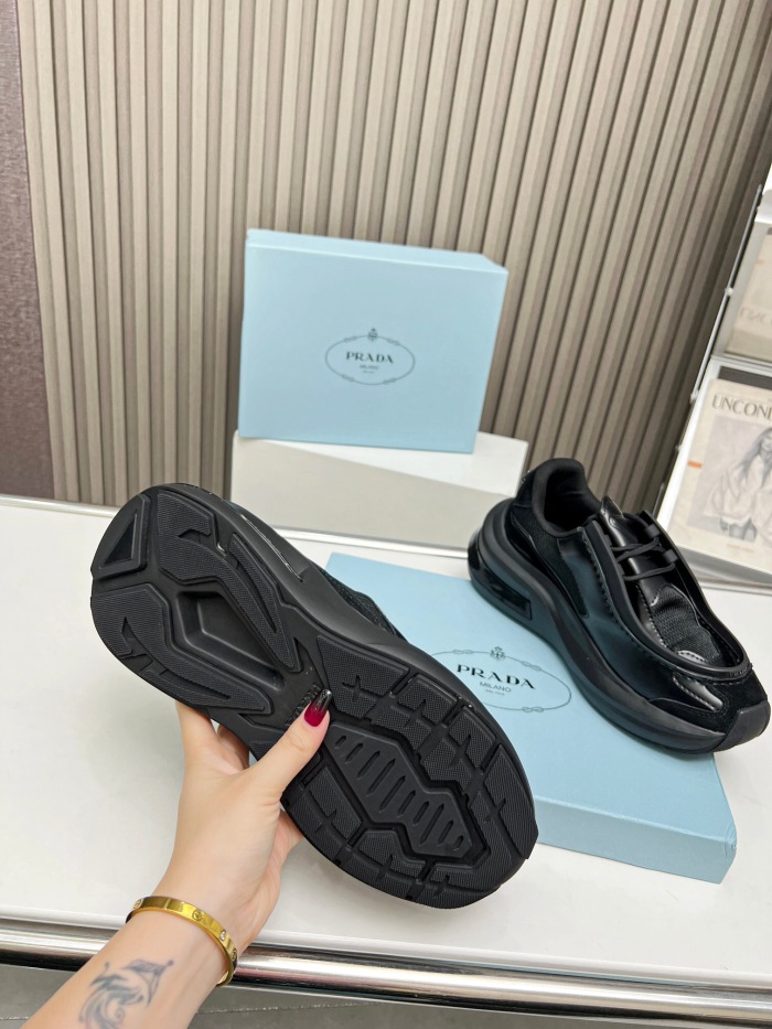 Prada 2024 New Systeme brushed leather dad Sneaker Size 36-45
