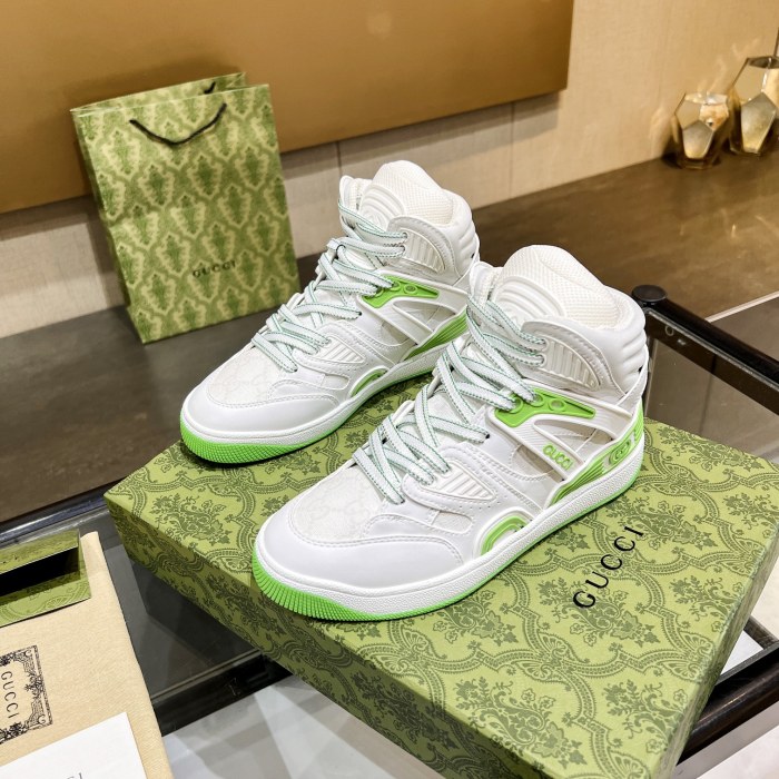Gucci Basket Sneaker Size 36-45 6-Color