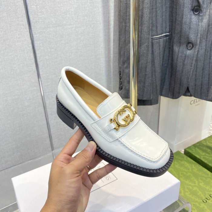 Gucci Loafers with Interlocking G Size 35-41 3-Color