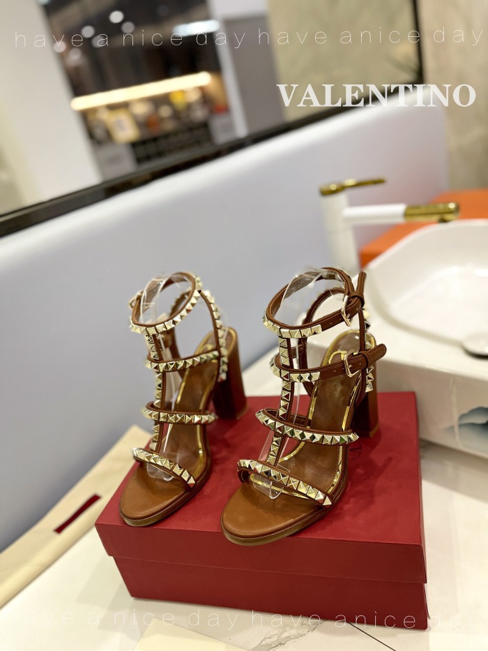 Valentino Rockstud Ankle Strap Pumps Size 35-41 5-Color