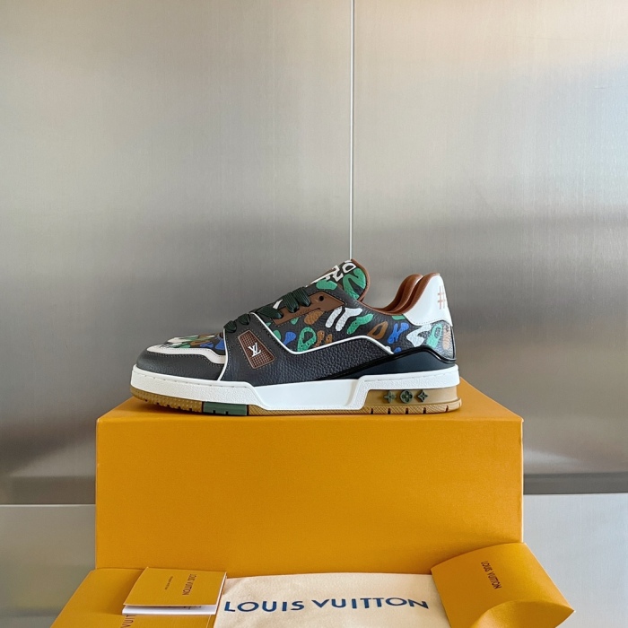 Louis Vuitton 2024New LV Trainer Sneaker Size 36-46