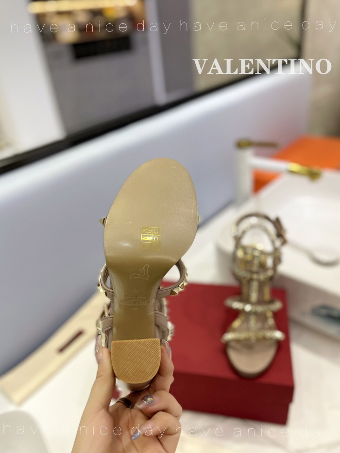 Valentino Rockstud Ankle Strap Pumps Size 35-41 5-Color