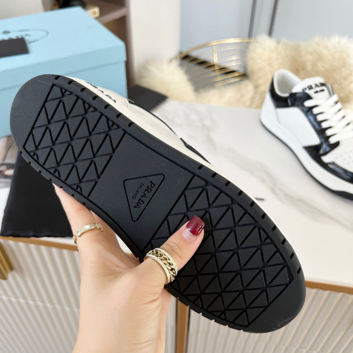Prada District Leather Sneaker Size 36-45   5-Color