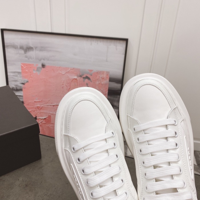 Prada Macro Re-Nylon and Leather Sneaker Size 35-40   2-Color