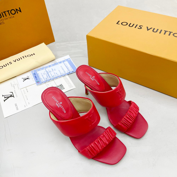 Louis Vuitton Drapy Pumps Size 36-41 Height 8.5cm   4-Color
