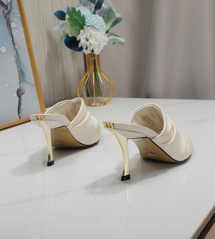 Dior D-Fame Heeled Sandal Pumps Size 35-41 5-Color