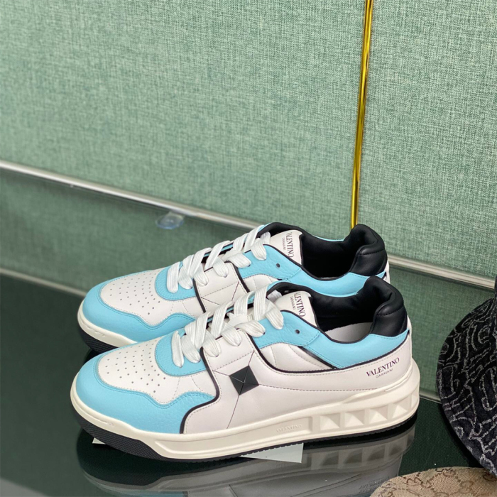 Valentino One Stud Low-Top Sneaker Size 36-45   10-Color