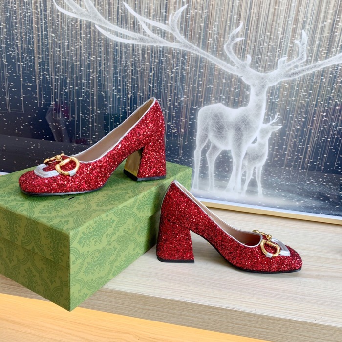 Gucci With Horsebit Pumps Size 35-41 5-Color