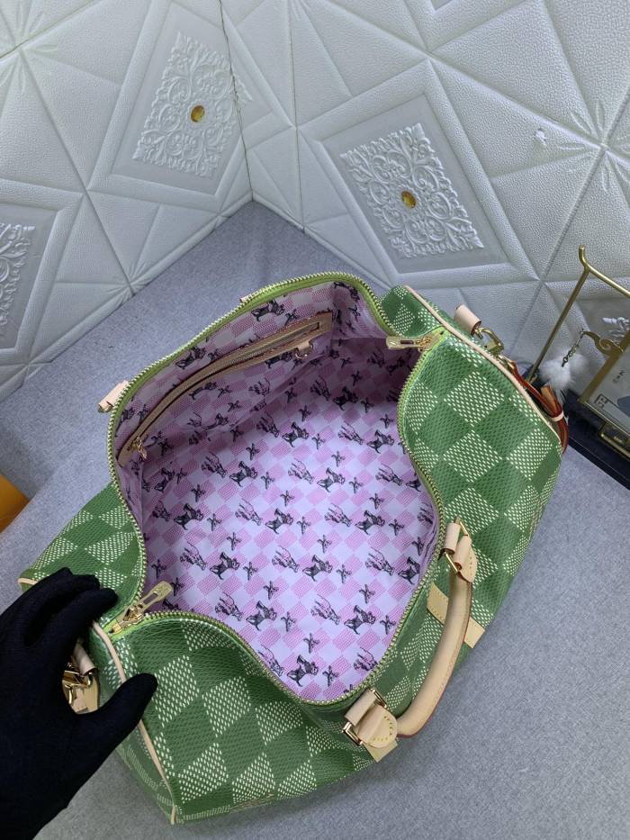 Louis Vuitton Damier Golf  keep all bandou lier 50 Travel Bags Size 50*29*23cm