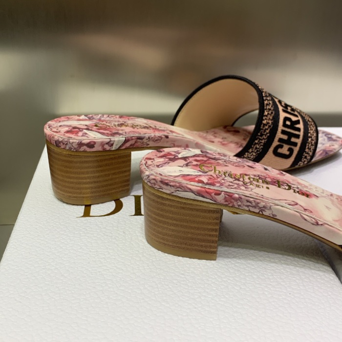 Dior Dway Heeled Sandal Pumps Size 35-41 8-Color
