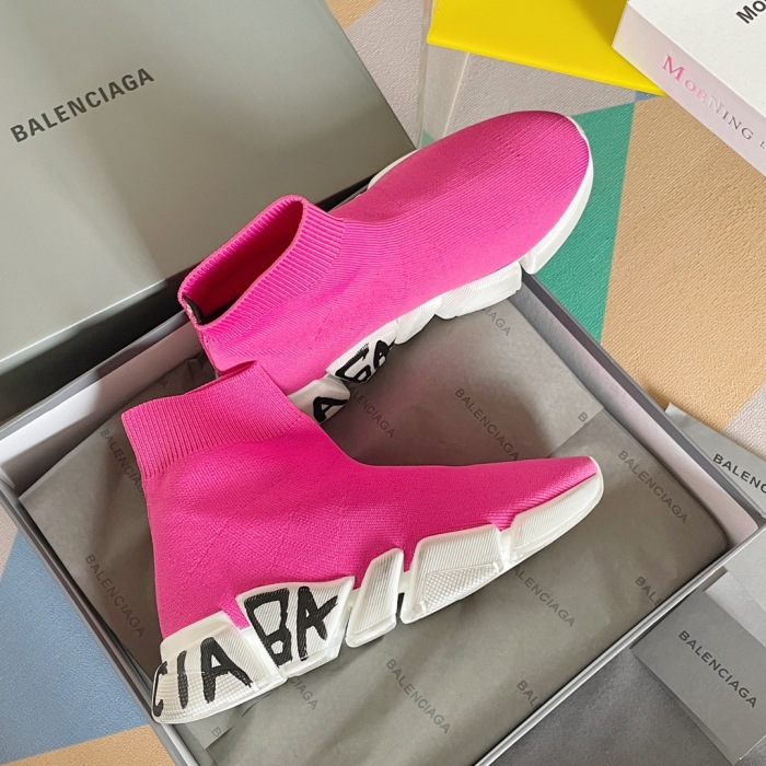 Balenciaga Speed 2.0 Graffiti Sneaker Size 35-45  5-Color