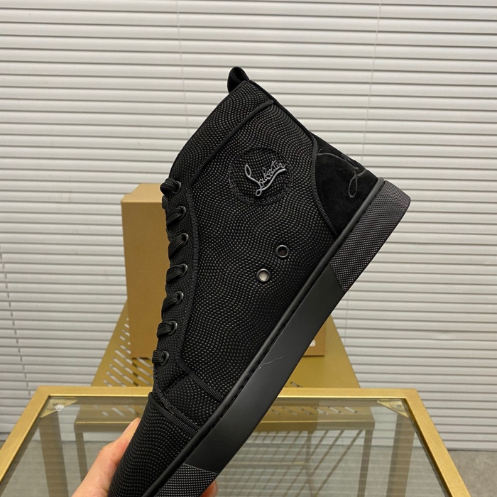 Christian Louboutin Louis High-Top Sneaker Size 36-46  8-Color