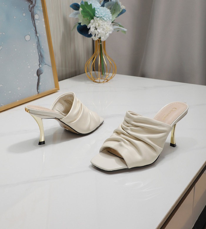 Dior D-Fame Heeled Sandal Pumps Size 35-41 5-Color