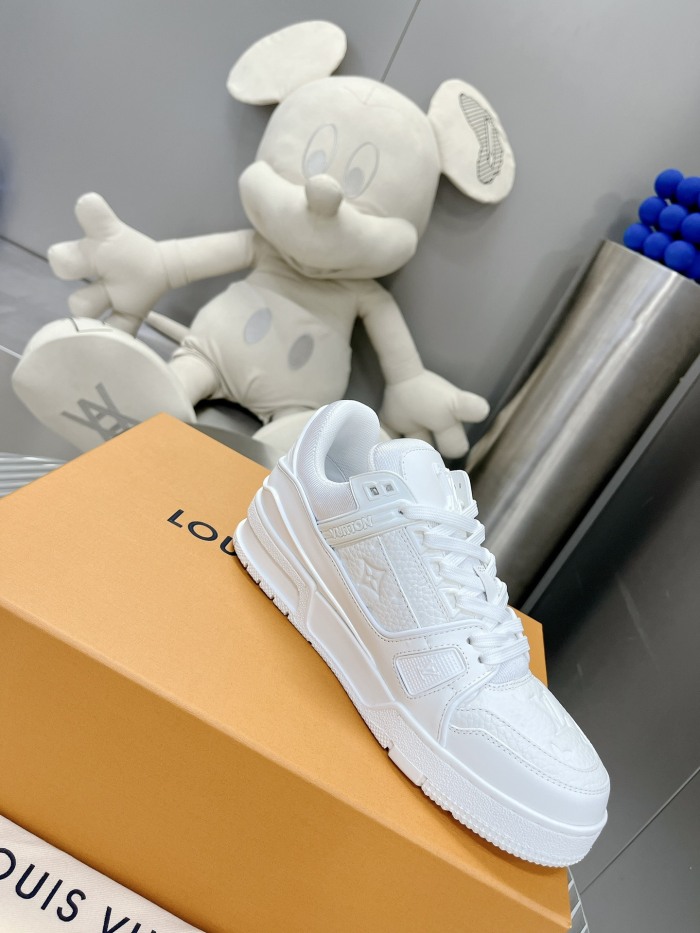 Louis Vuitton Trainer Monogram denim Sneaker Size 36-46