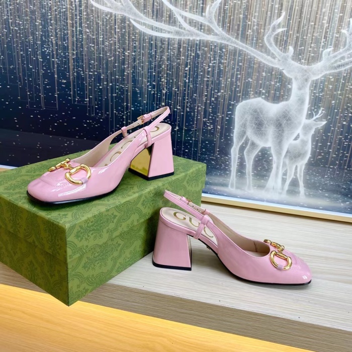 Gucci Slingback With Horsebit Pumps Size 35-41 7-Color